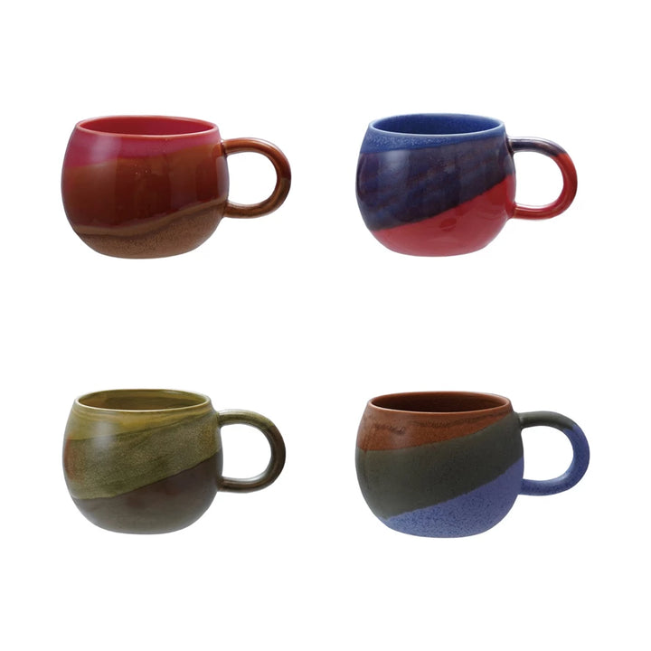 16 oz Stoneware Mug - 4 Colors