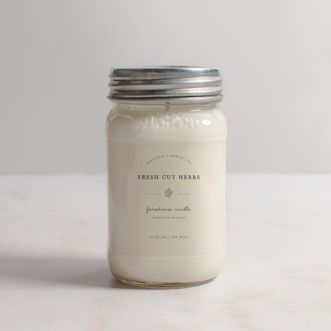 Antique Candle Co.® - Fresh Cut Herbs 16 oz candle - Main Street Roasters®