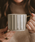 Sweet Water Decor - *NEW* Green Stripe Coffee Mug - Christmas Decor & Gifts - Main Street Roasters®