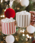 Sweet Water Decor - *NEW* Red Stripe Coffee Mug - Christmas Decor and Gifts - Main Street Roasters®
