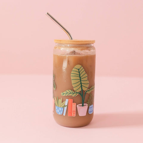 Pippi Post - Potted Plants Glass Can - Main Street Roasters®