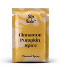 Sip Solo -  Cinnamon Pumpkin Spice single-serve flavored syrup - Main Street Roasters®