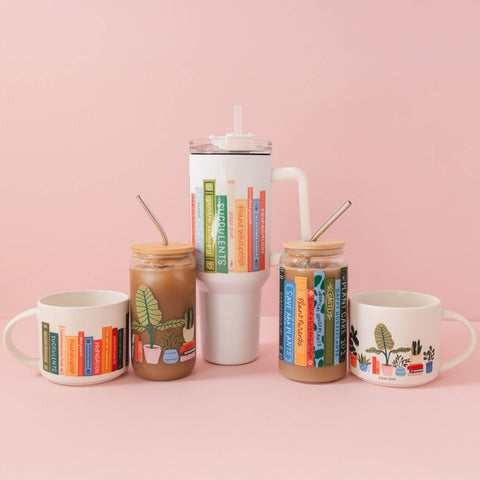 Pippi Post - Potted Plants Glass Can - Main Street Roasters®