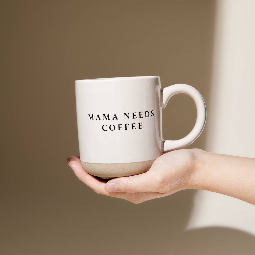 Mama Needs Coffee Stoneware Coffee Mug - Main Street Roasters