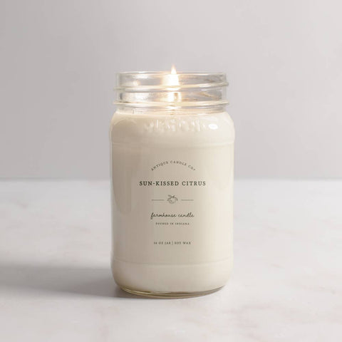 Antique Candle Co.® - Sun-Kissed Citrus 16 oz candle - Main Street Roasters®