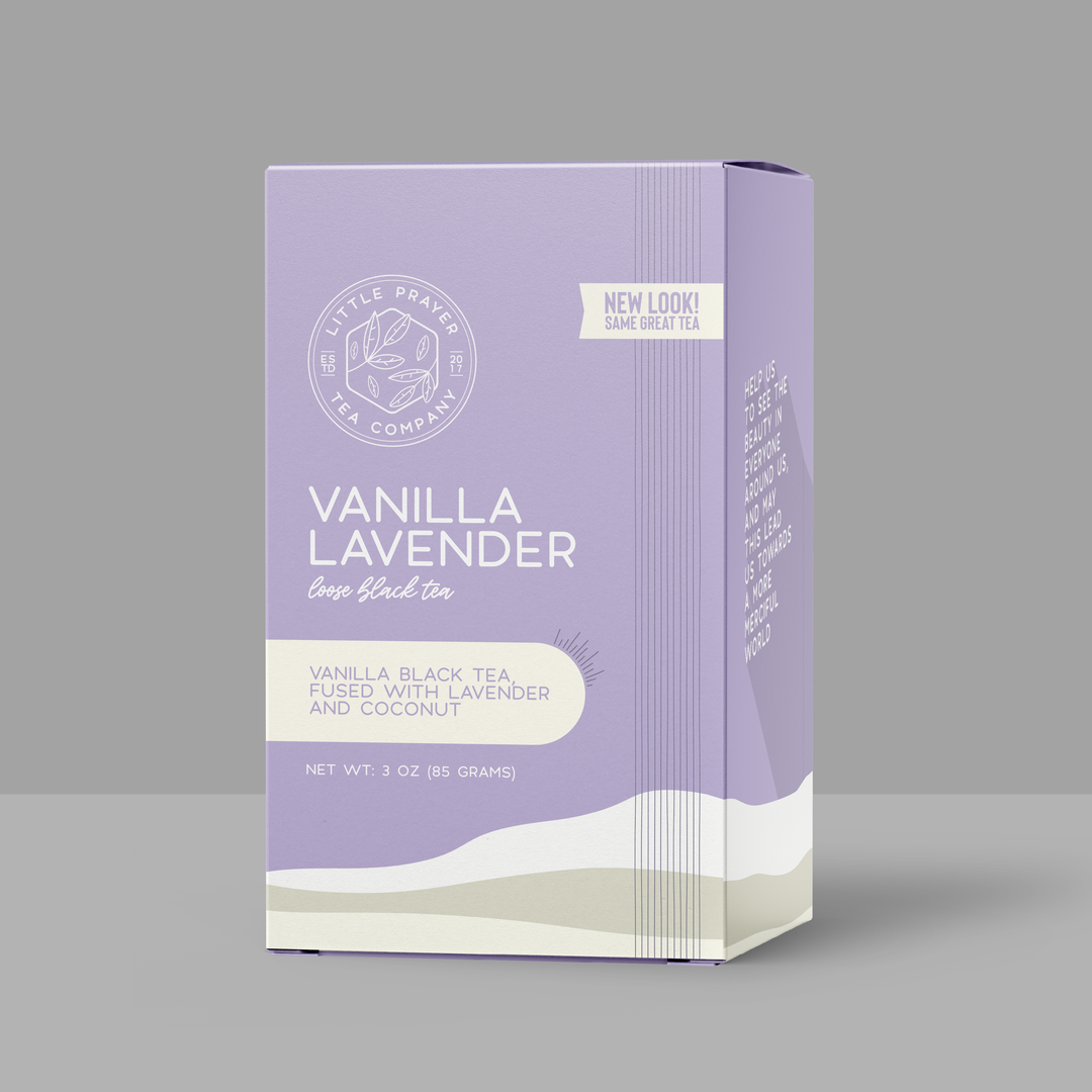 Little Prayer Tea Company - Vanilla Lavender Loose Leaf Black Tea - Dessert Tea - Main Street Roasters