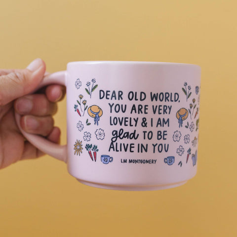 Pippi Post - Dear Old World Anne of Green Gables Ceramic Mug - Main Street Roasters®