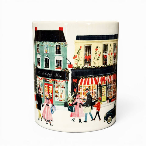 Fly Paper Products - Festive Holiday Town 11oz Ceramic Mug
