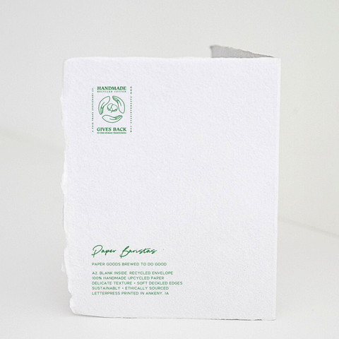 Paper Baristas - Cheers to a new chapter | Book Graduation Greeting Card - Main Street Roasters®