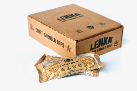 Lenka Craft Granola Bars - Salted Caramel - Main Street Roasters®