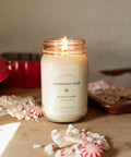 Antique Candle Co.® - Peppermint Bark - Soy Wax Mason Jar Candle - Main Street Roasters®