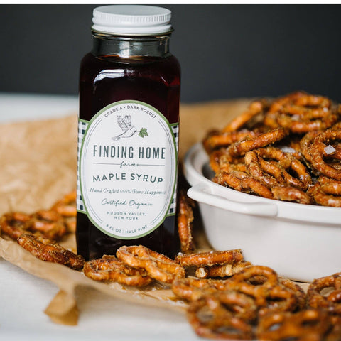 Finding Home Farms - 100% Pure Organic Maple Syrup - 8 oz Farmhouse Bottle - Main Street Roasters®