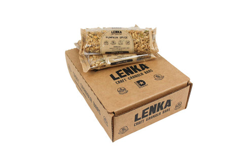 Lenka Craft Granola Bars - Pumpkin Spice Granola Bar (Seasonal) - Dairy Free
