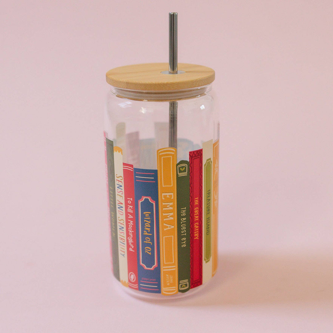 Books Glass Can