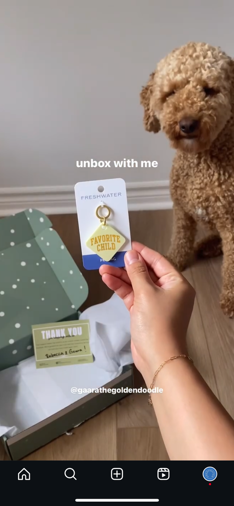 Freshwater Curated Goods - Favorite Child Pet Tag