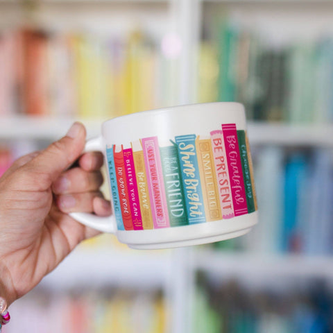 Pippi Post - Affirmation Books Large Ceramic Mug - Main Street Roasters®