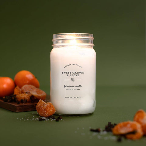 Antique Candle Co.® - Sweet Orange & Clove - Soy Candle