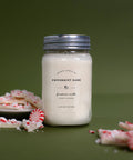 Antique Candle Co.® - Peppermint Bark - Soy Wax Mason Jar Candle - Main Street Roasters®
