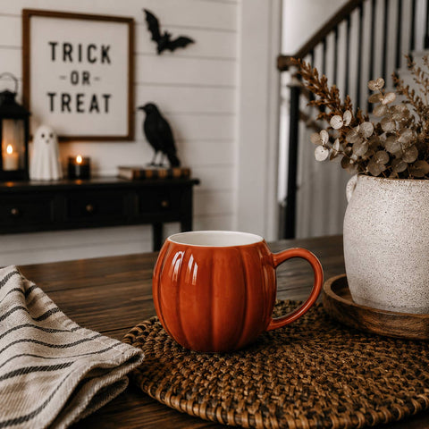 Gia Roma - Pumpkin Coffee Mug  -  17oz