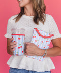 Pippi Post - Cherry Striped Drink Sleeve - Main Street Roasters®