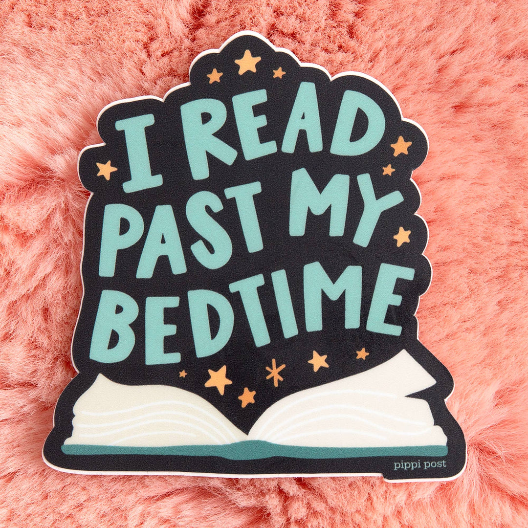 Bedtime Reader Sticker - Main Street Roasters