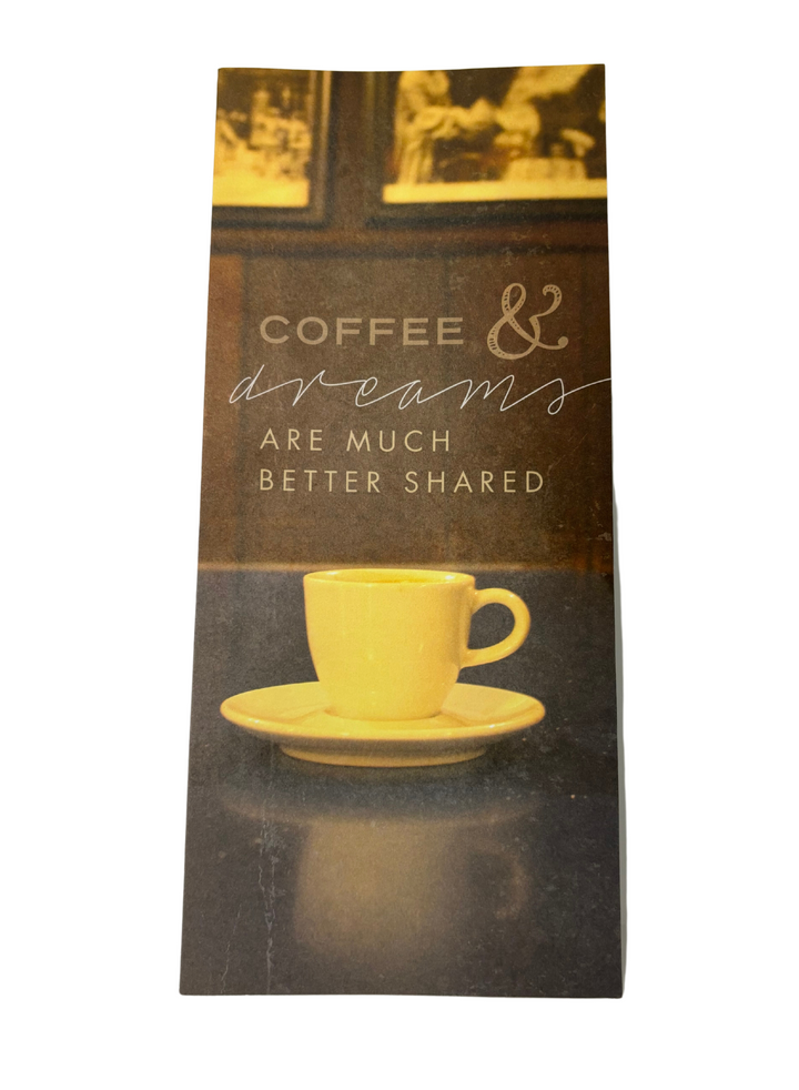 Abiart Birthday Cards - Coffee & Dreams - Main Street Roasters