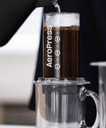 AeroPress Paper Micro-Filters - In Use