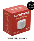 AeroPress Paper Micro-Filters Quantity & Dimensions