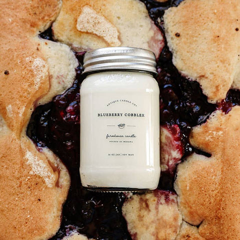 Antique Candle Co.® - Blueberry Cobbler Soy Candle - Main Street Roasters®
