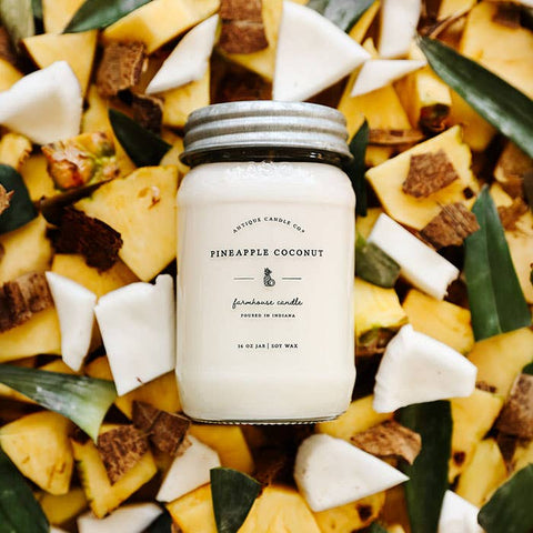 Antique Candle Co.® - Pineapple Coconut 16 oz candle - Main Street Roasters®