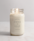 Antique Candle Co.® - Autumn Woods - Soy Wax Mason Jar Candle  -Lit