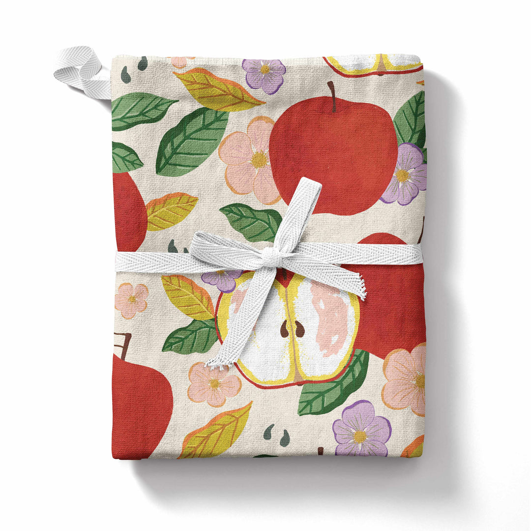 Apple Tree Tea Towel - Main Street Roasters