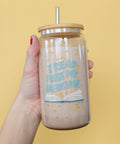 Bedtime Reader Glass Can In Hand - Main Street Roasters