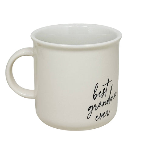 Best Grandma Ever Campfire Mug 11oz - Back Side