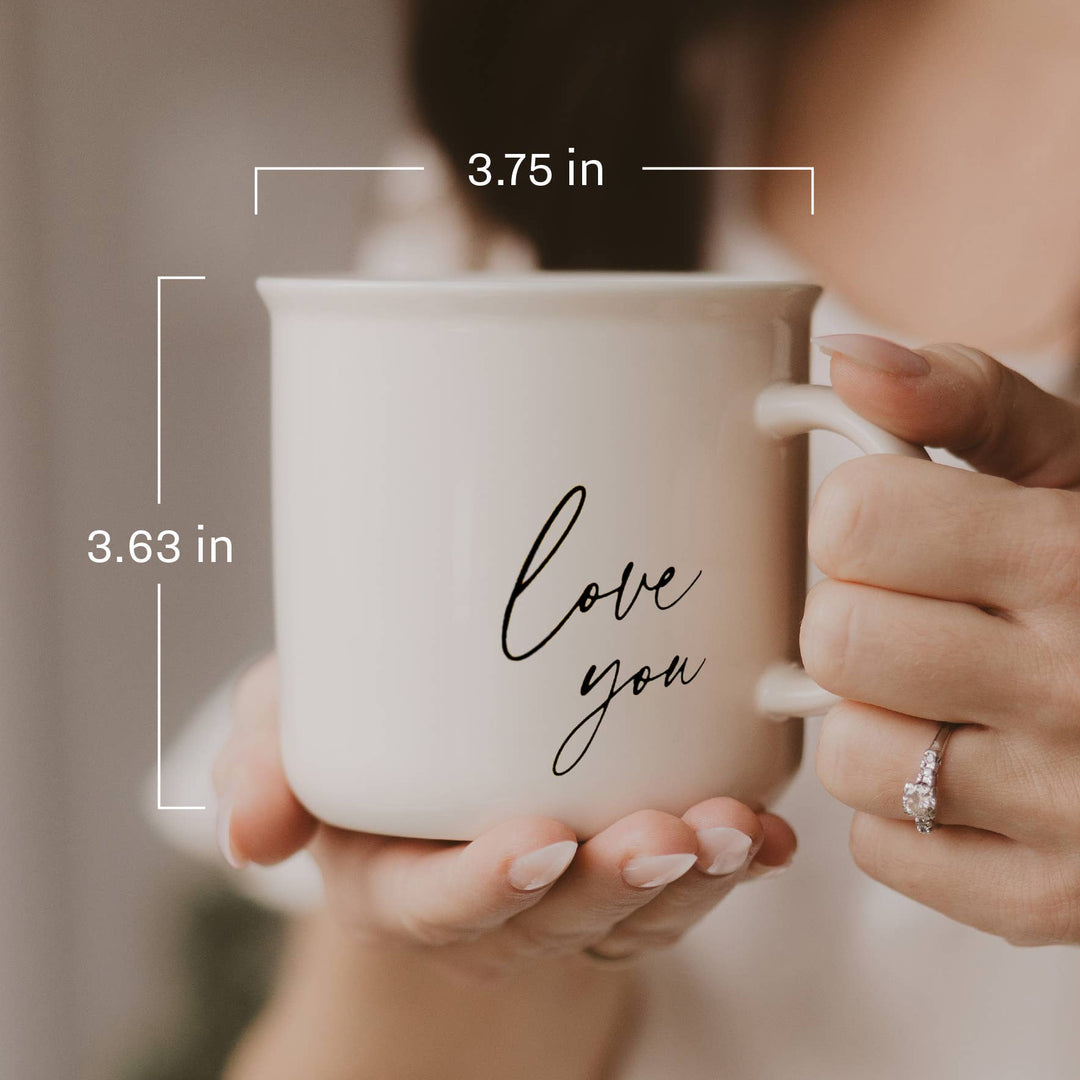 Best Grandma Ever Campfire Mug 11oz - Dimensions
