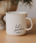 Best Grandma Ever Campfire Mug 11oz - Front Side