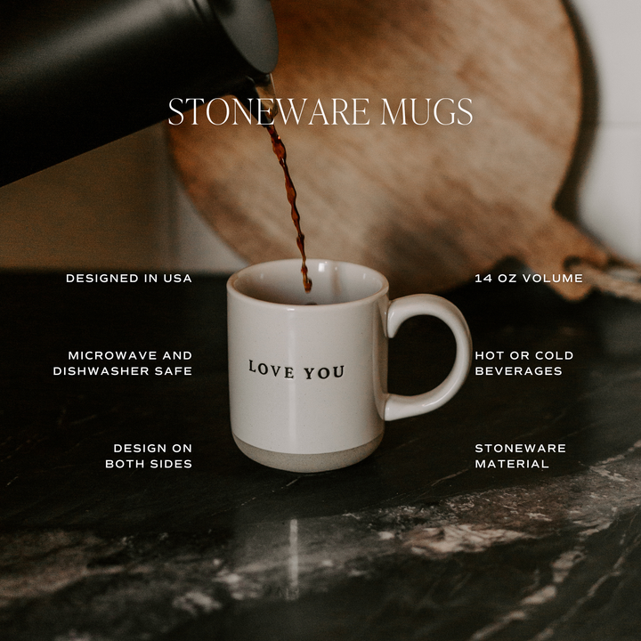 Best Teacher Ever Stoneware Coffee Mug - Features