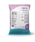 Reduced sugar vanilla chai drink mix nutrition information a white background