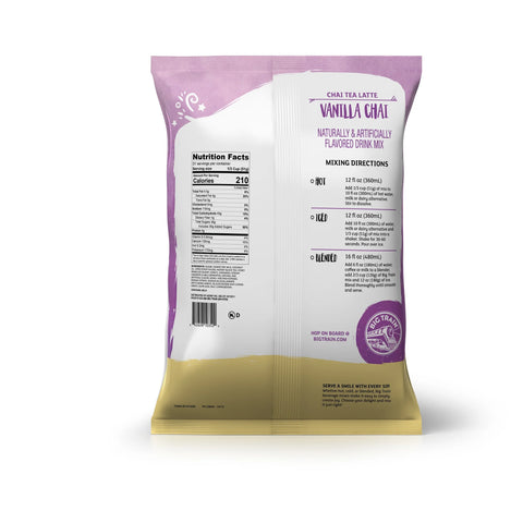Big Train Vanilla Chai Latte Mix - Main Street Roasters®