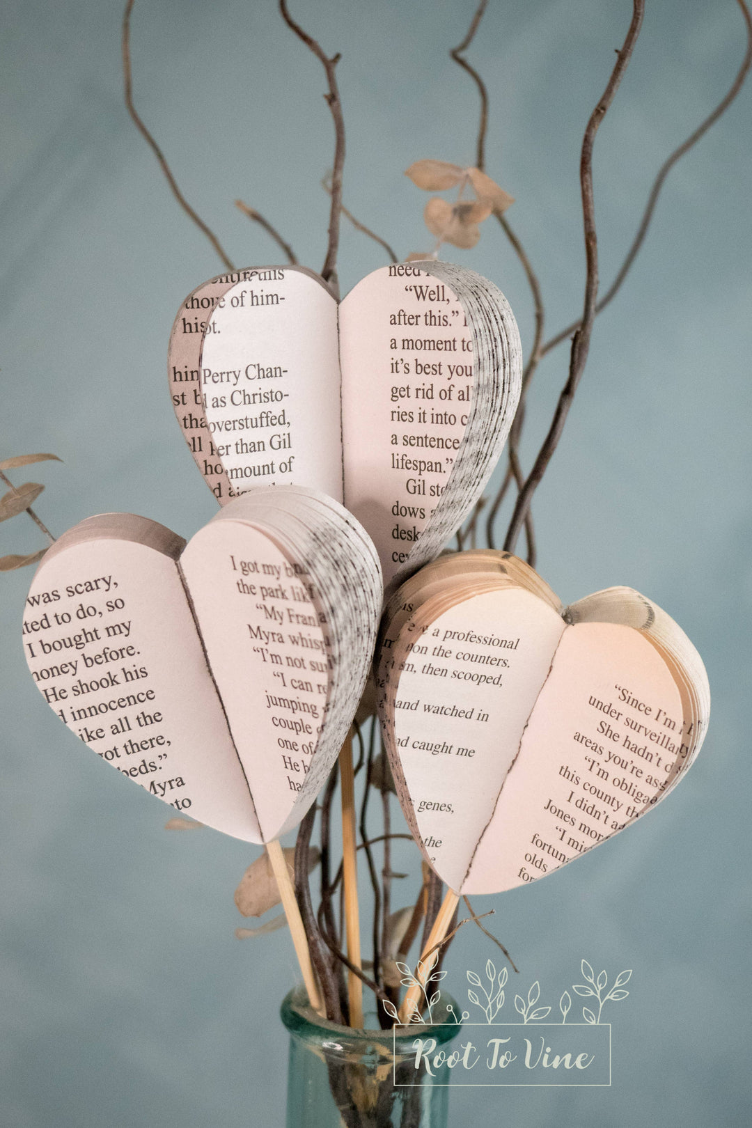 Book Heart Stems 2