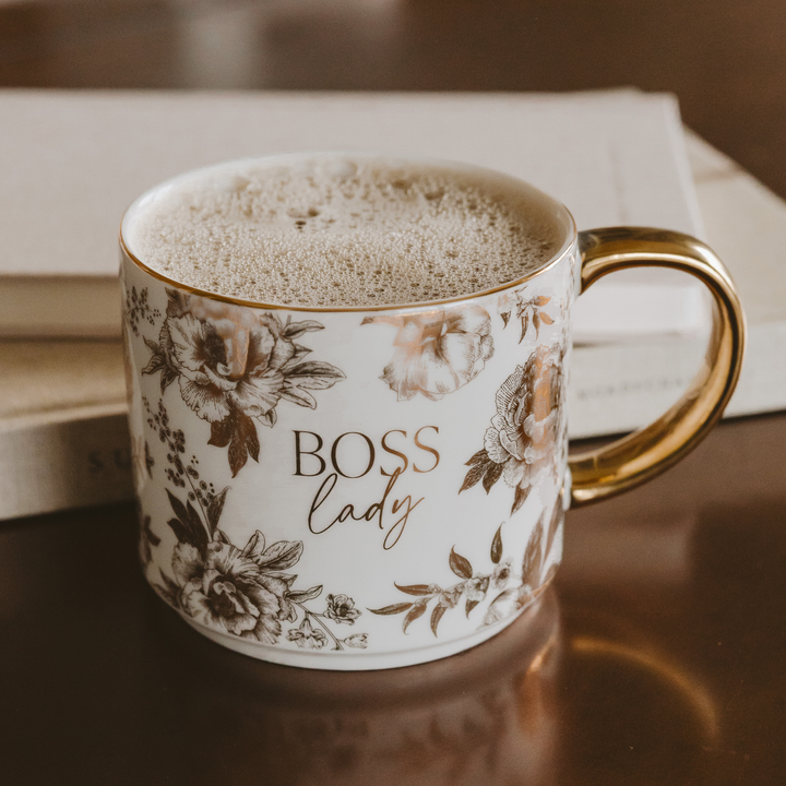 Boss Lady Coffee Mug - With Coffee