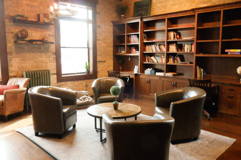 Building Three - Loft Library - Main Street Roasters