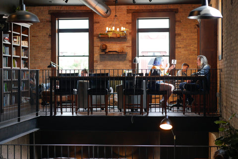 Building Three - Loft Library - Main Street Roasters