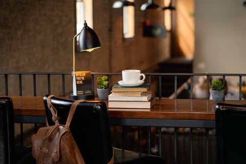 Building Three - Loft Library Study Counter - Main Street Roasters 
