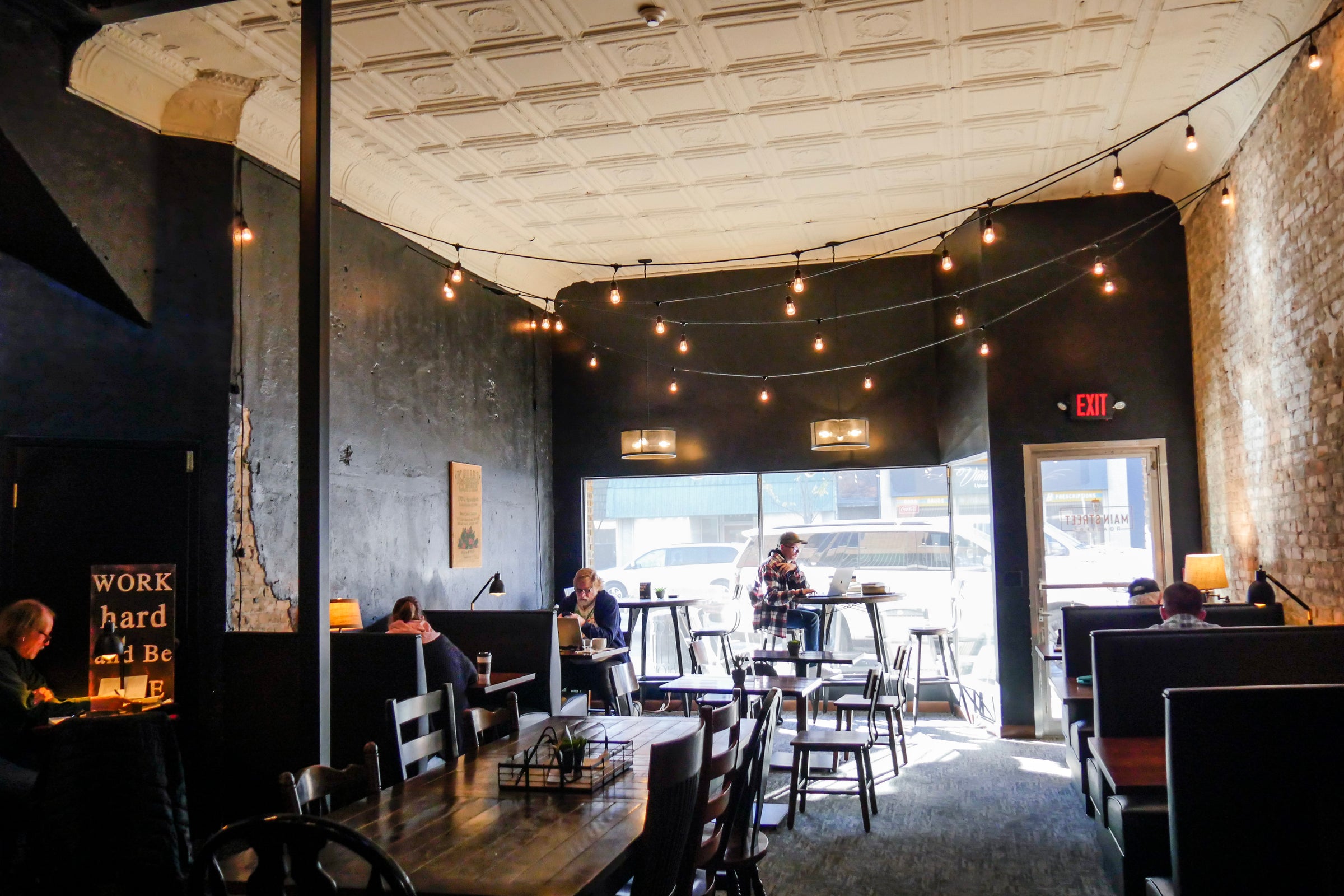 Building Three - Lower Level Market Street Window Area - Main Street Roasters