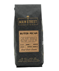 Mainstreet Roasters Butter Pecan medium roast coffee in branded black bag