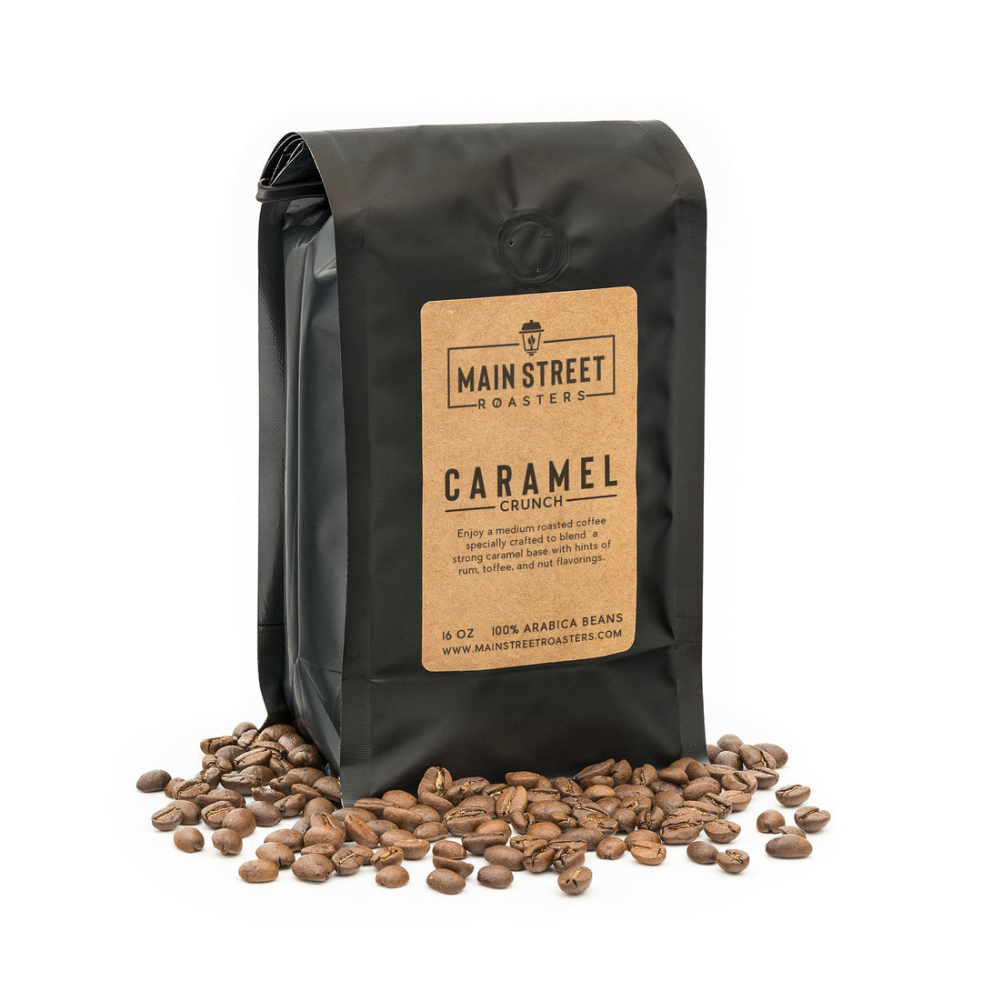 Caramel Crunch Flavored Coffee - Main Street Roasters