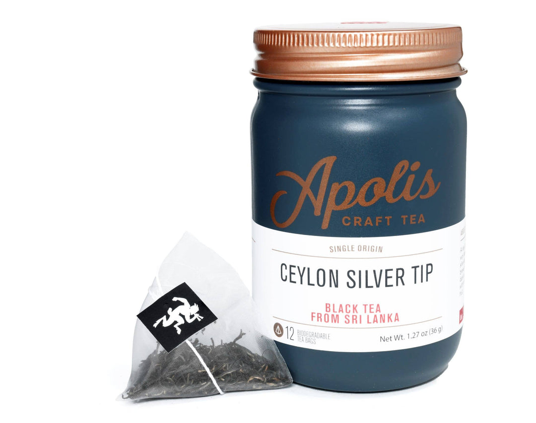 Ceylon Silver Tip EXS Tea Bags | Apolis Tea - Main Street Roasters