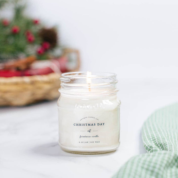 Christmas Day Candle by Antique Candle Co - 8oz