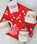 Classic Santa Mugs - Main Street Roasters